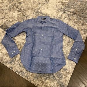 NWOT Men’s Bonobos Long Sleeved Polka Dot Shirt